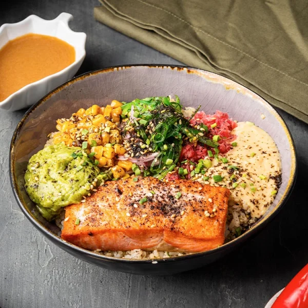 Miso-Salmon-Grain-Bowl
